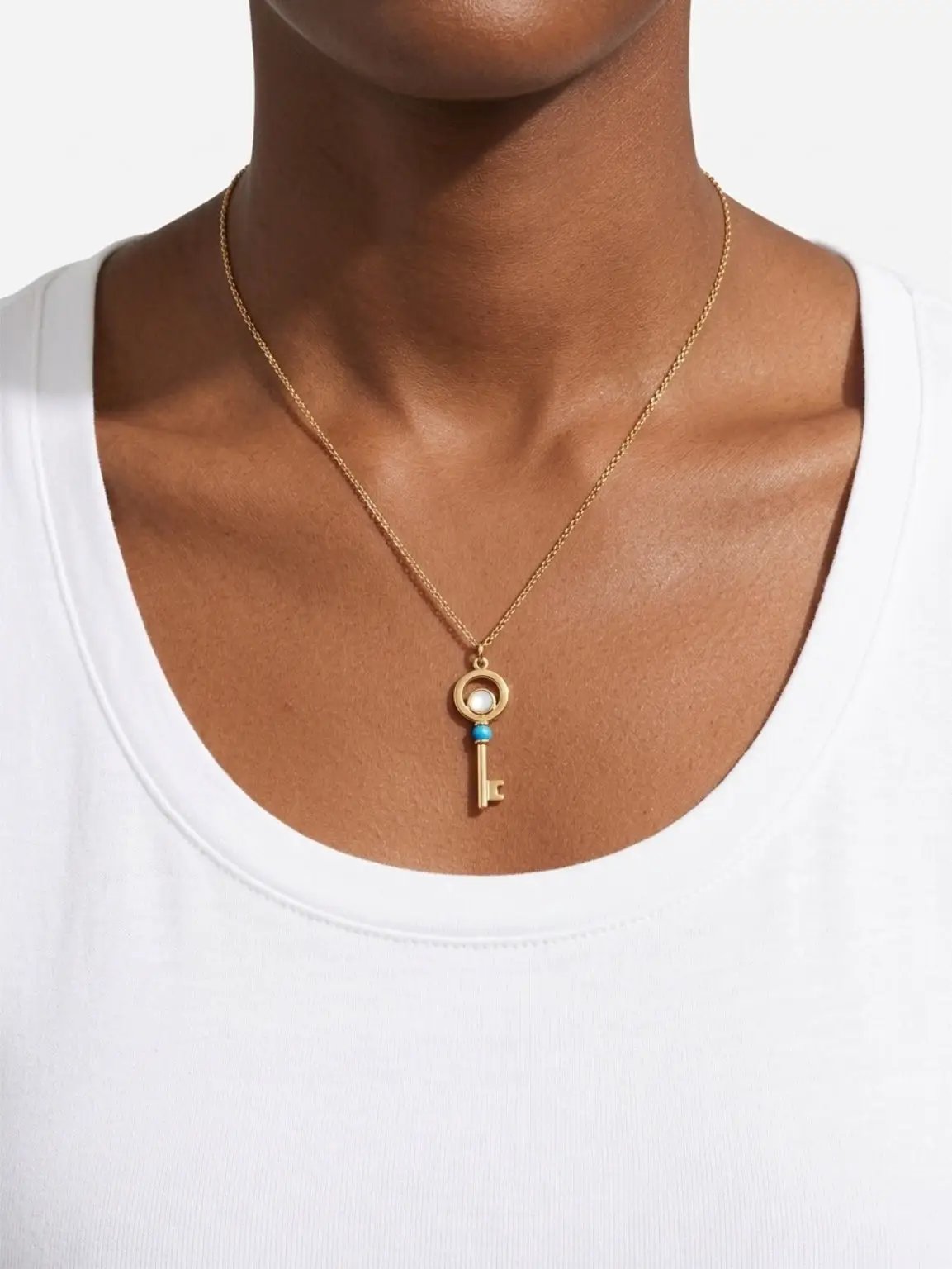 Key To My Heart Necklace by Clarissas Boutique London