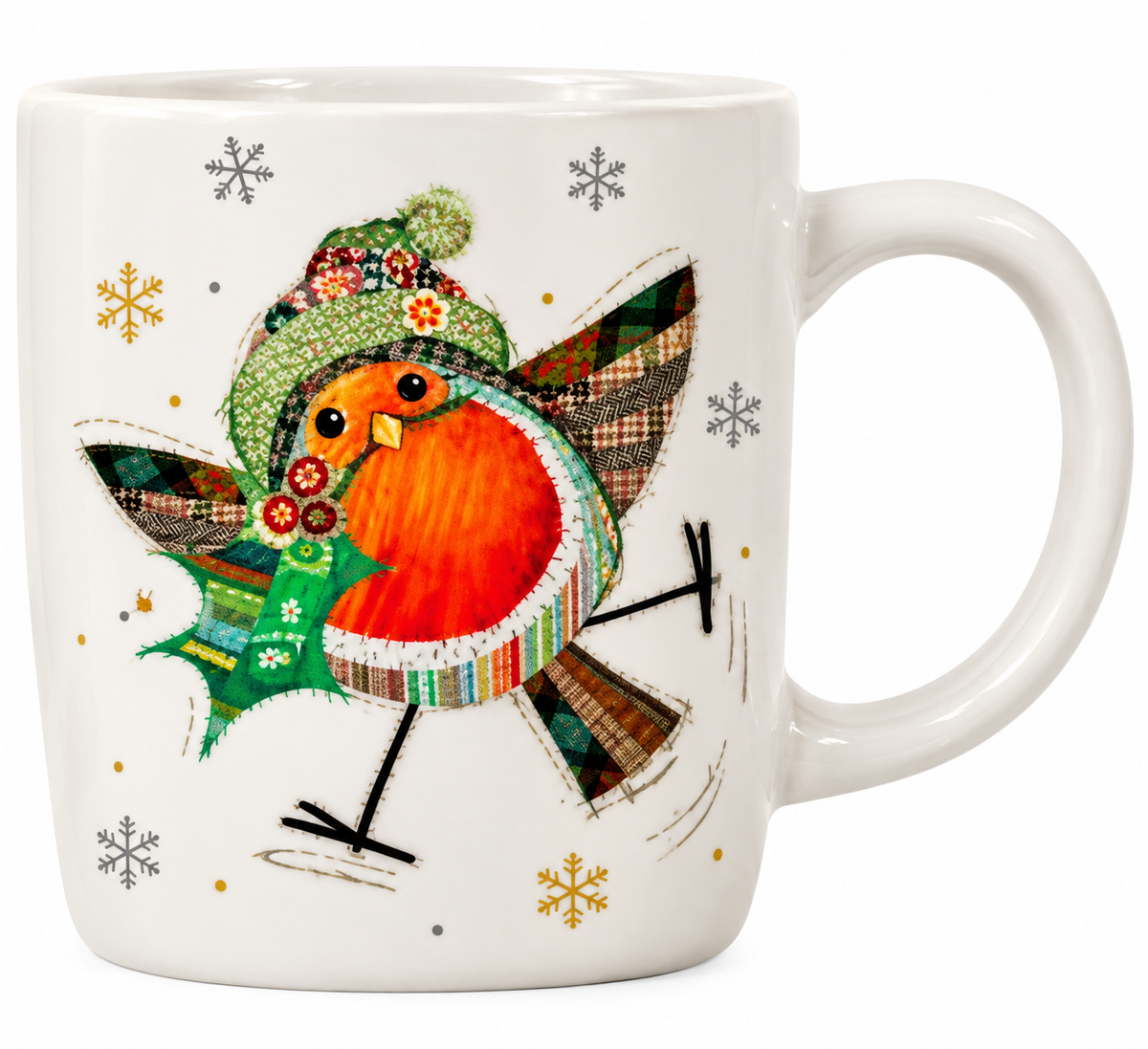 Festive Robin Mug, In Gift Box Best Gifting Ideas, Great For Our Teachers by Clarissas Boutique