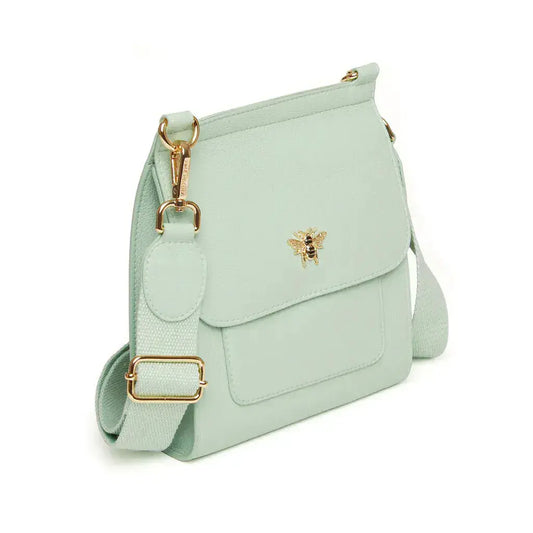Alice Wheeler Bloomsbury CBB Crossbody Bag - Pastel Mint by Alice Wheeler London
