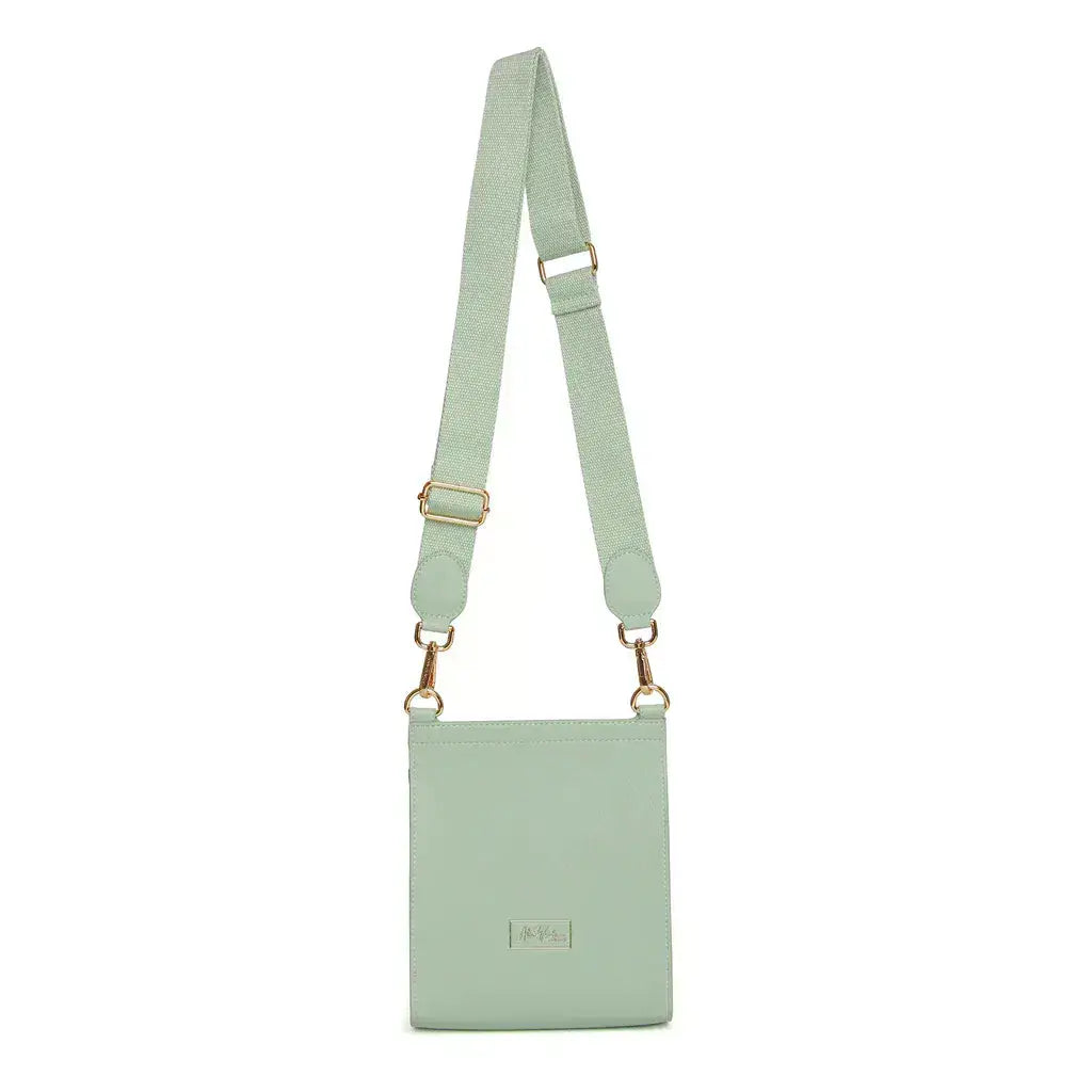 Alice Wheeler Bloomsbury CBB Crossbody Bag - Pastel Mint by Alice Wheeler London