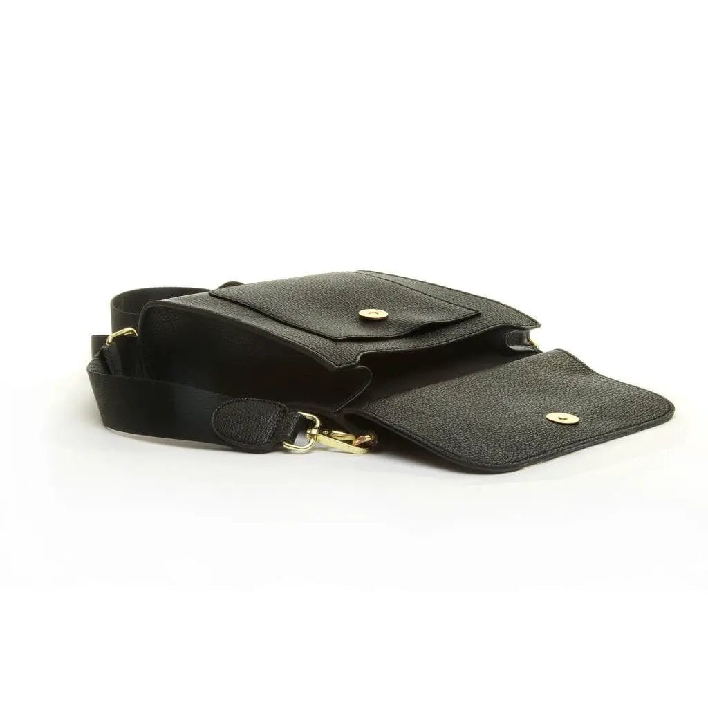 Alice Wheeler Bloomsbury CrossBody Bag - Black by Alice Wheeler London