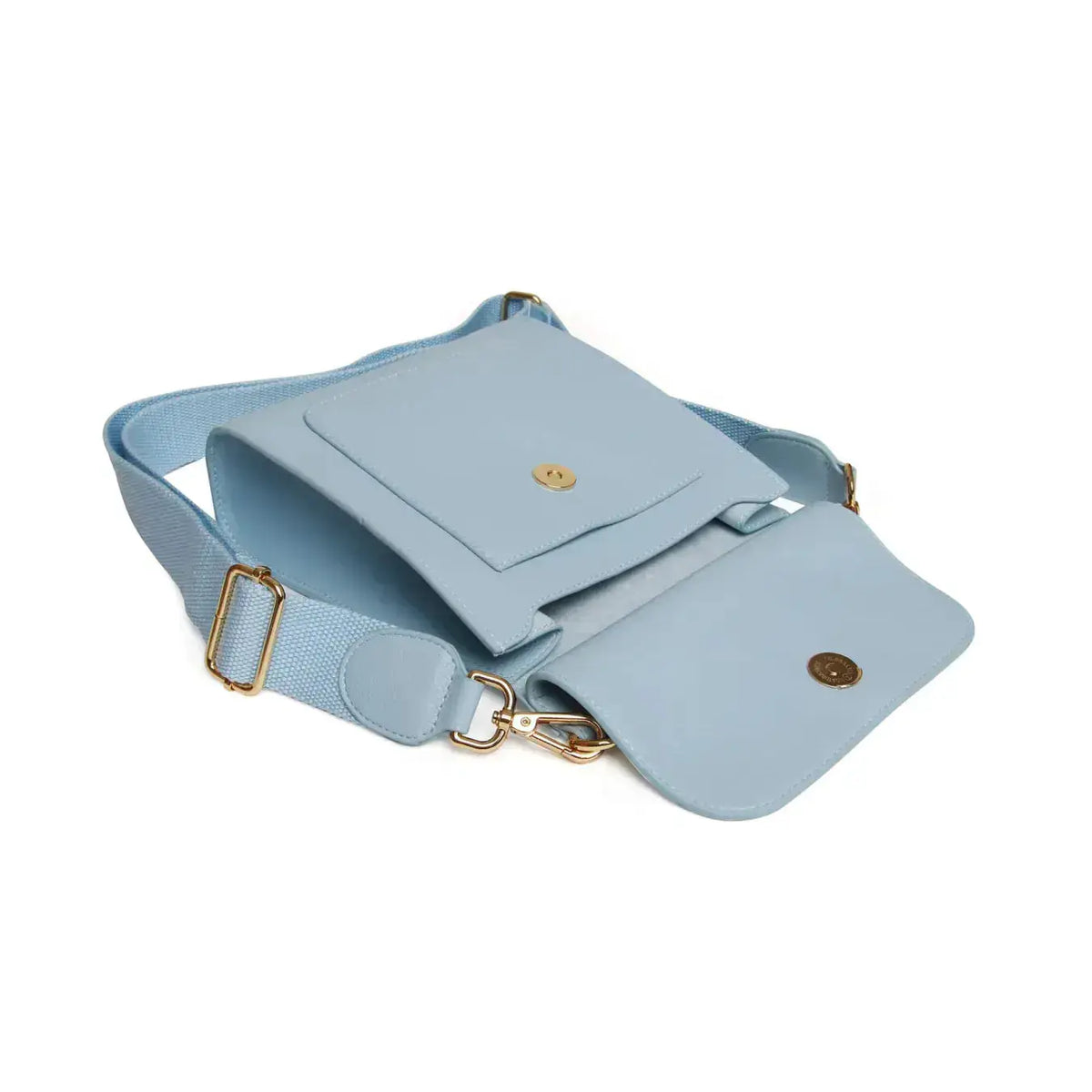 Alice Wheeler Bloomsbury Crossbody Bag - Blue by Alice Wheeler London
