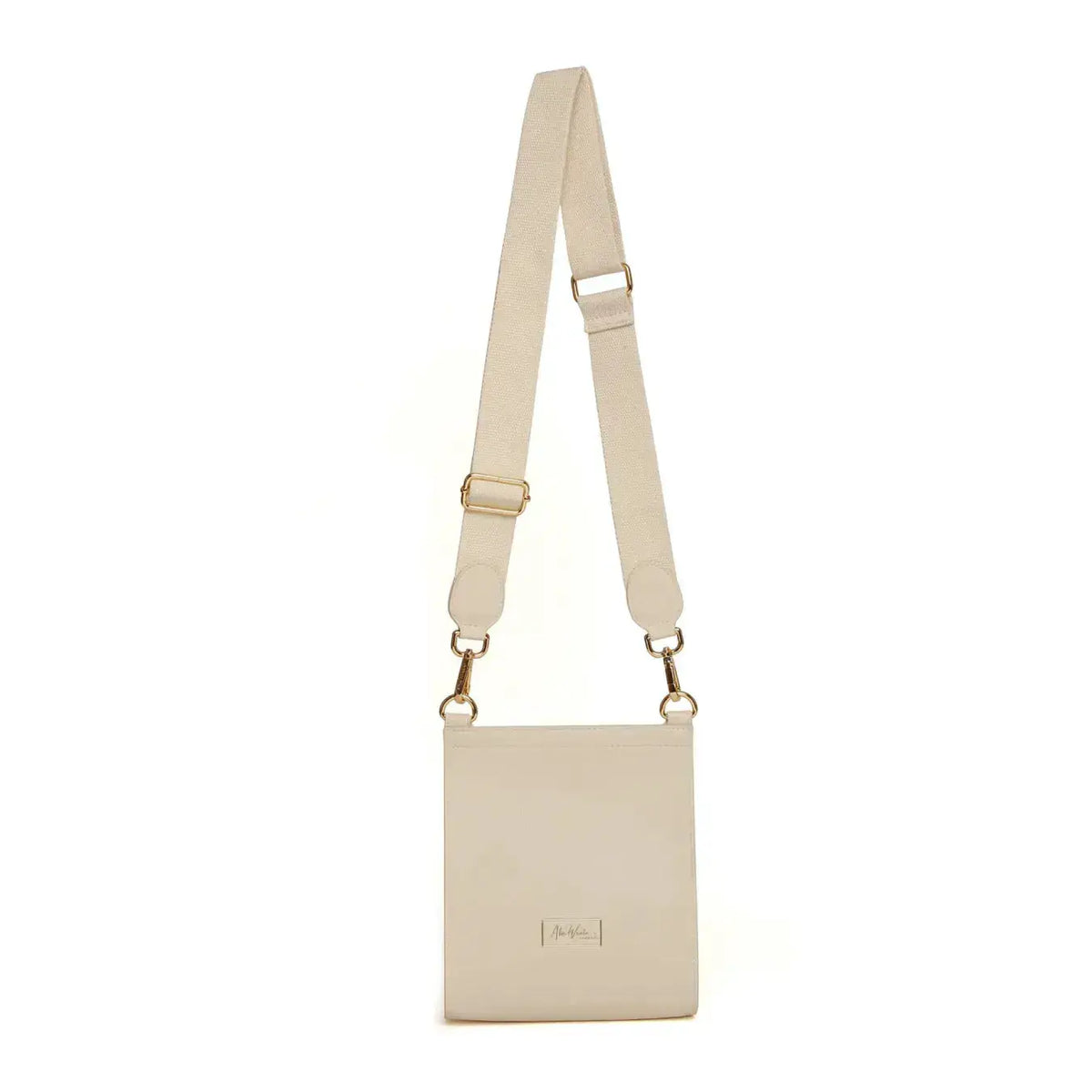 Alice Wheeler Bloomsbury Crossbody Bag - Pastel Cream by Alice Wheeler London