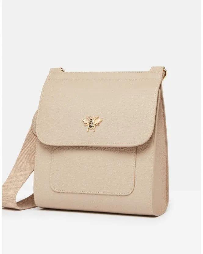 Alice Wheeler Bloomsbury Crossbody Bag - Stone by Alice Wheeler London