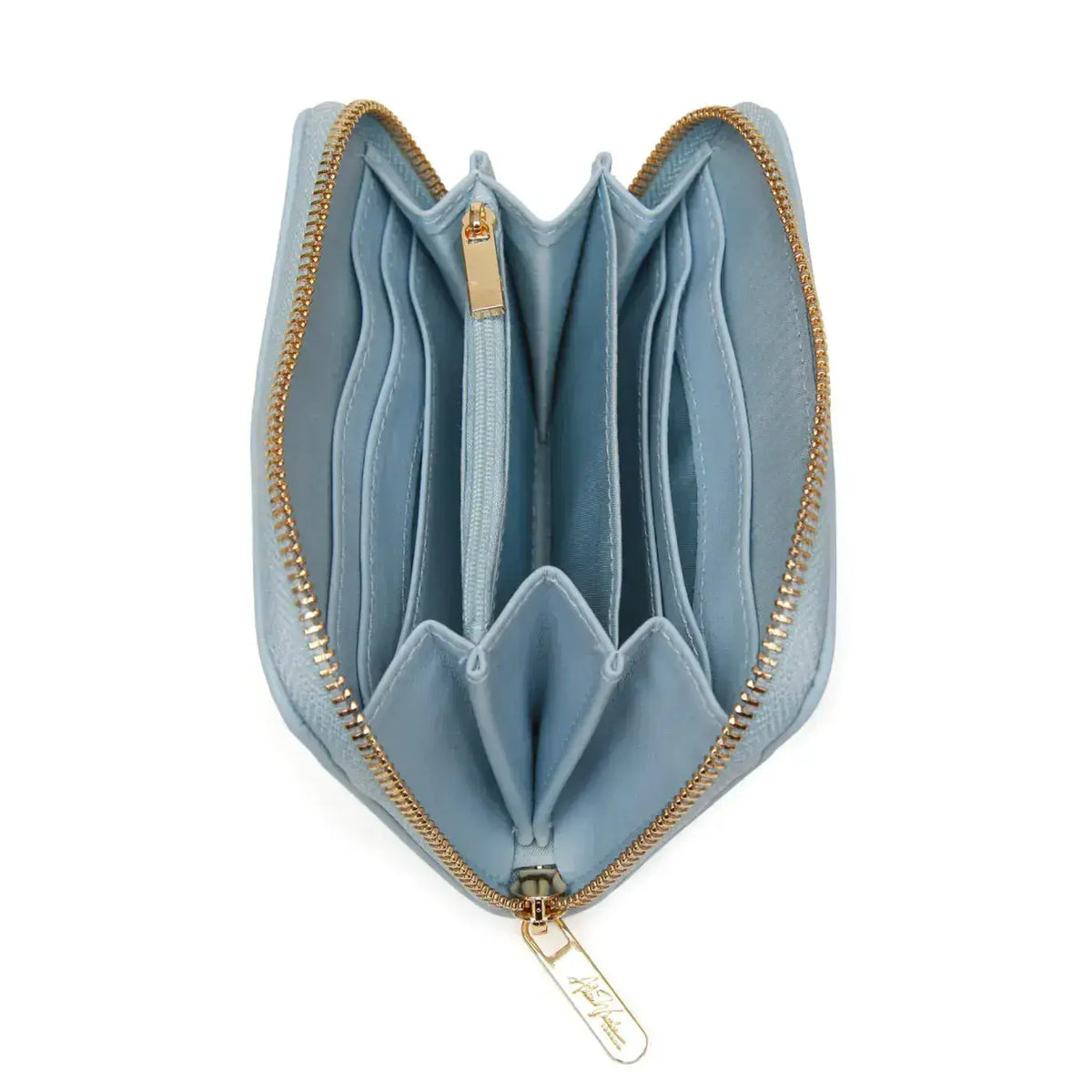 Alice Wheeler London - Pastel Blue Bromley Purse by Alice Wheeler London