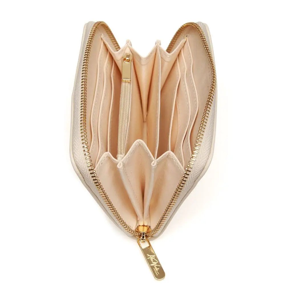 Alice Wheeler London - Pastel Cream Bromley Purse by Alice Wheeler London
