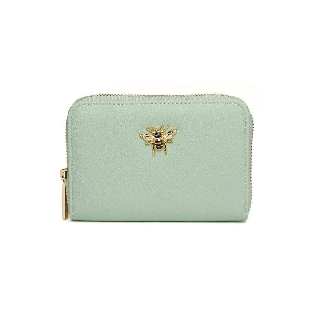 Alice Wheeler London - Pastel Mint Bromley Purse by Alice Wheeler London