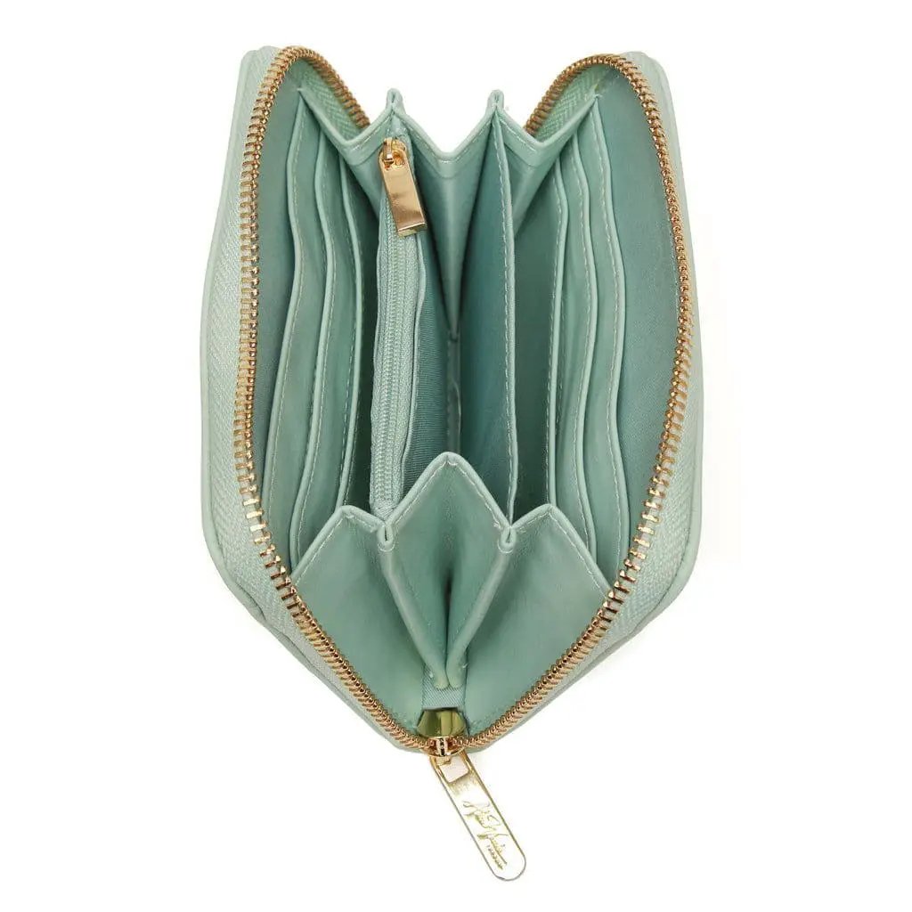 Alice Wheeler London - Pastel Mint Bromley Purse by Alice Wheeler London
