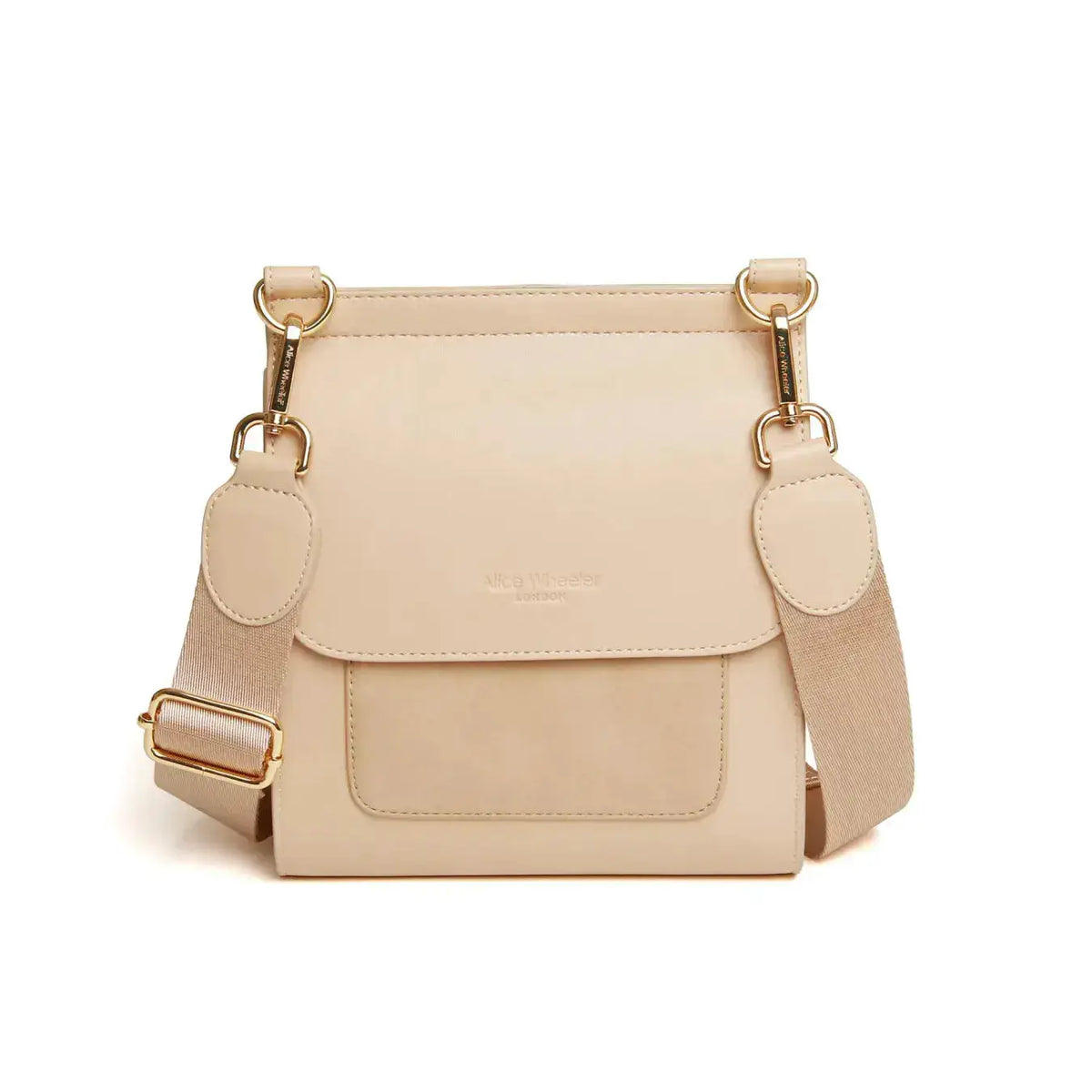 Alice Wheeler Seville CBB Crossbody Bag - Pastel Sand by Alice Wheeler London