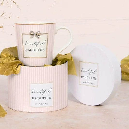 Beautiful Daughter Mug - Gift Boxed by Clarissas Boutique