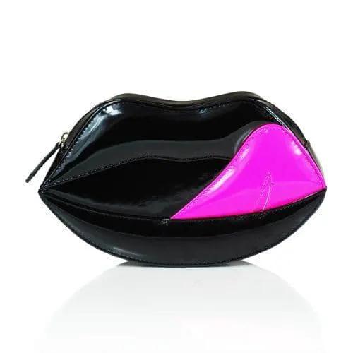 Black Lip Purse by Clarissas Boutique