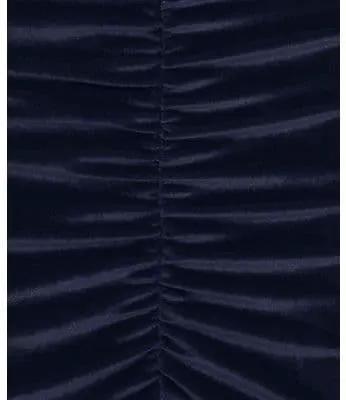 Black Plunge Ruched Long Sleve Mimi Dress by Clarissas Boutique London