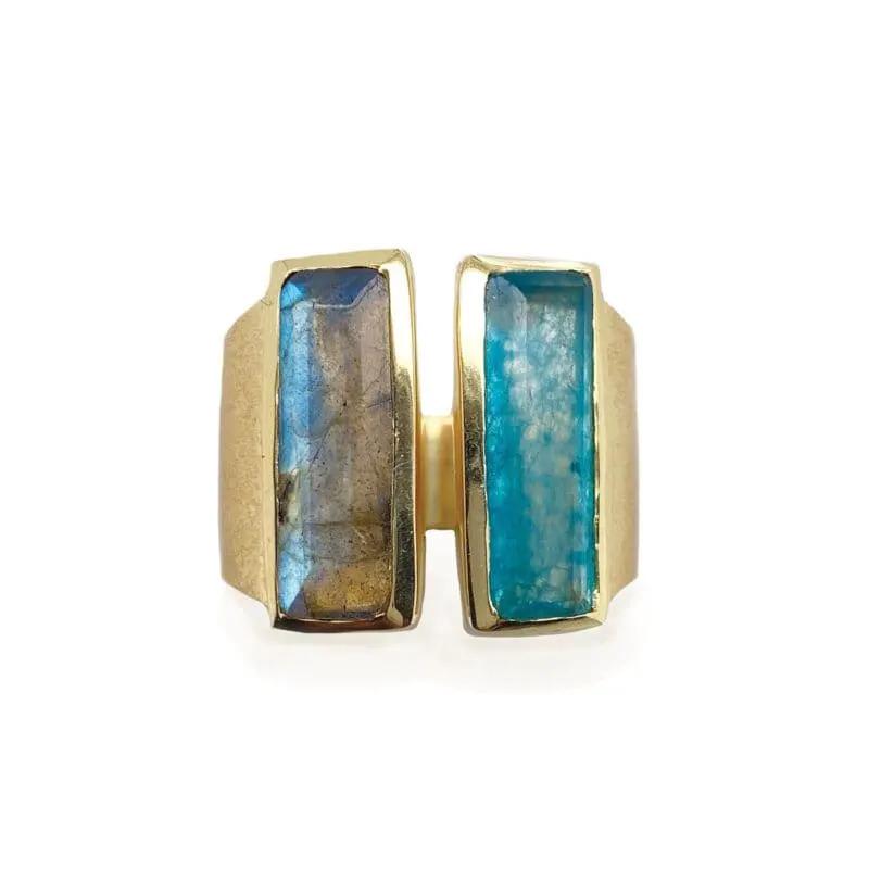 Bronx Double Gemstone Bar Contemporary by Clarissas Boutique