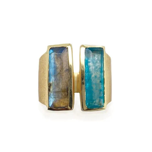 Bronx Double Gemstone Bar Contemporary by Clarissas Boutique