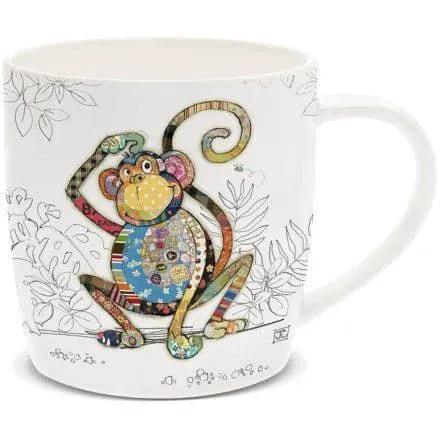 Bug Art Monty Monkey Mug by Clarissas Boutique