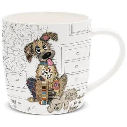 Bug Art Murphy Mutt Mug by Clarissas Boutique