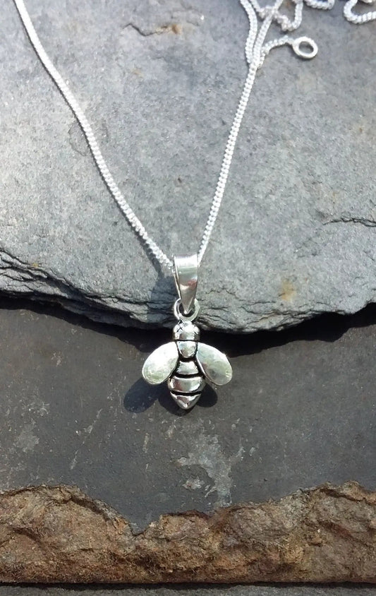 Bumble Bee Pendant Necklace by Clarissas Boutique