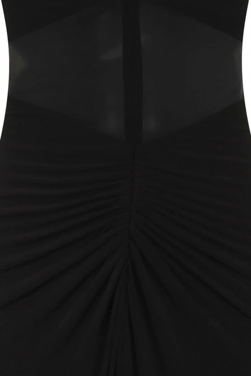 Carmen Black Jewel Mermaid Fishtail Dress Max Dress by Clarissas Boutique London