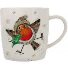 Festive Robin Mug, In Gift Box Best Gifting Ideas, Great For Our Teachers by Clarissas Boutique