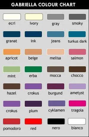 Gabriella Collection Classic Push Up 40 Tights-Large Size Mocca by Clarissas Boutique