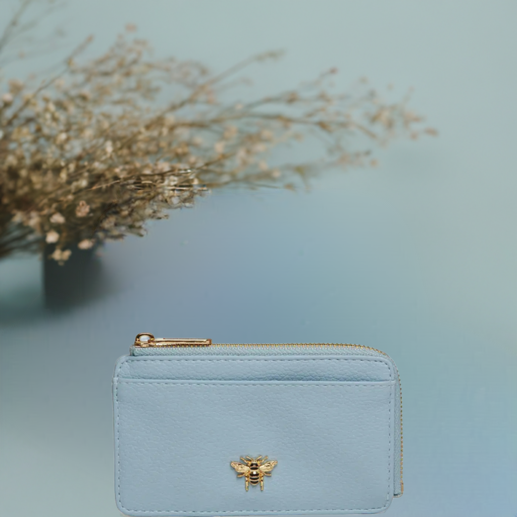 Alice Wheeler Bath Coin Purse - Pastel Blue by Alice Wheeler London