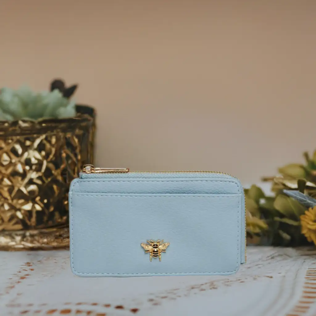 Alice Wheeler Bath Coin Purse - Pastel Blue by Alice Wheeler London