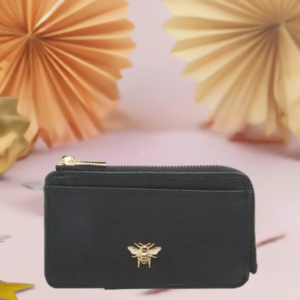 Alice Wheeler Bath Coin Purse - Black by Alice Wheeler London