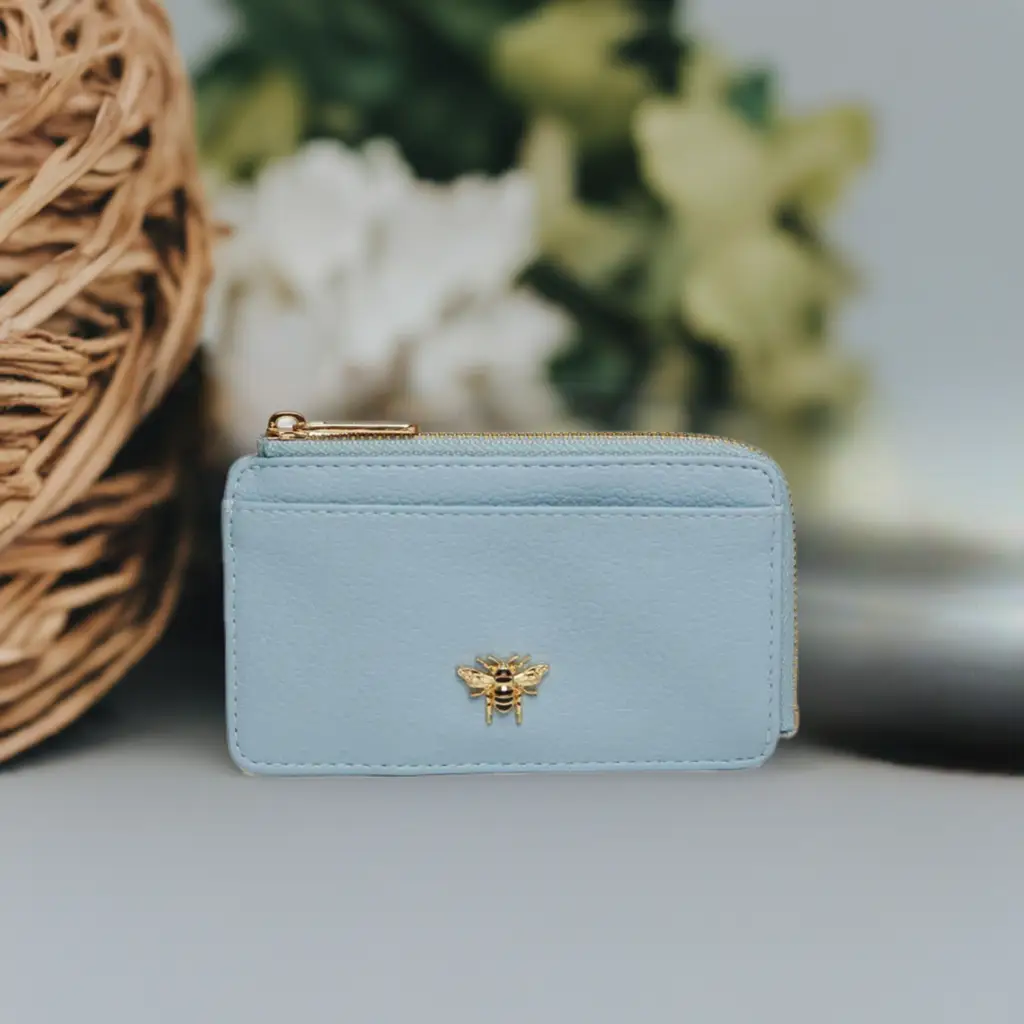 Alice Wheeler Bath Coin Purse - Pastel Blue by Alice Wheeler London