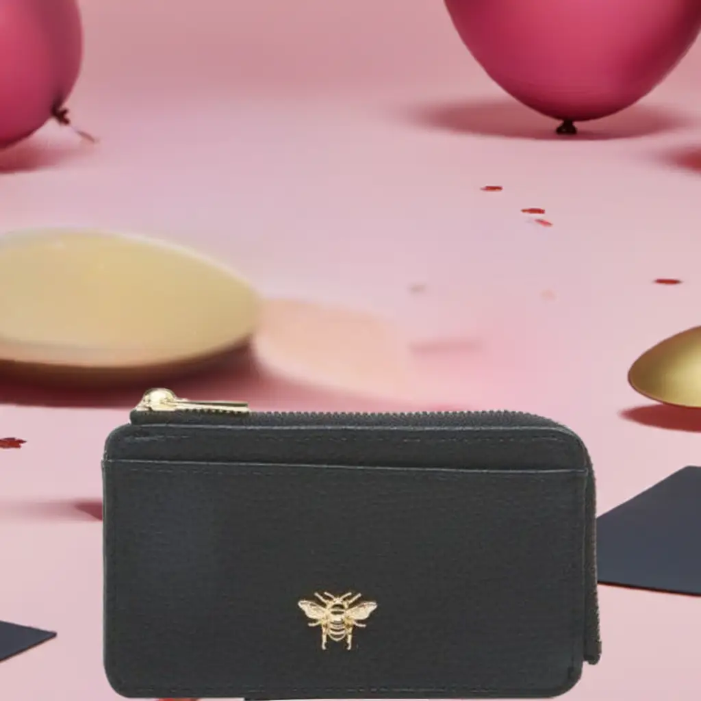 Alice Wheeler Bath Coin Purse - Black by Alice Wheeler London