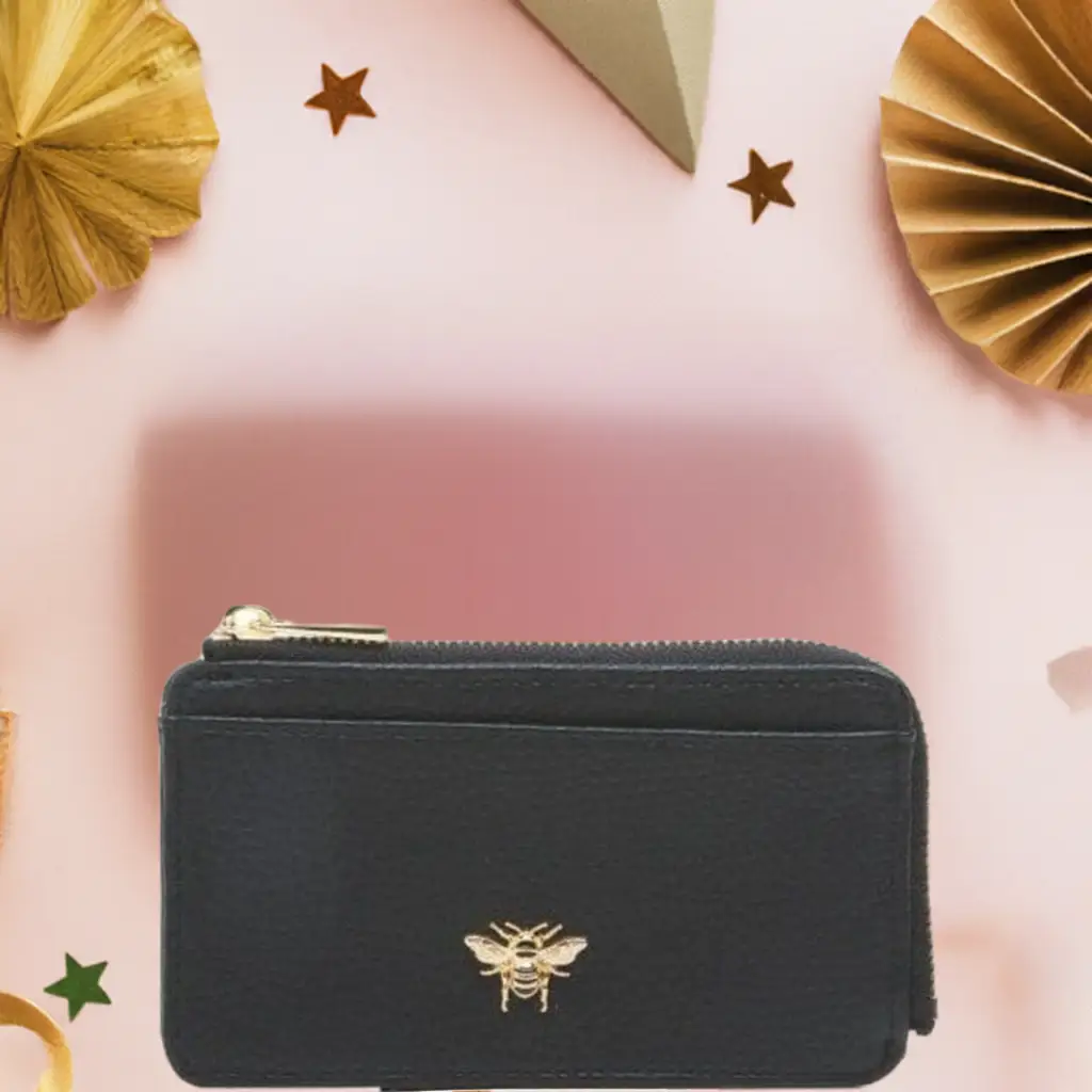 Alice Wheeler Bath Coin Purse - Black by Alice Wheeler London