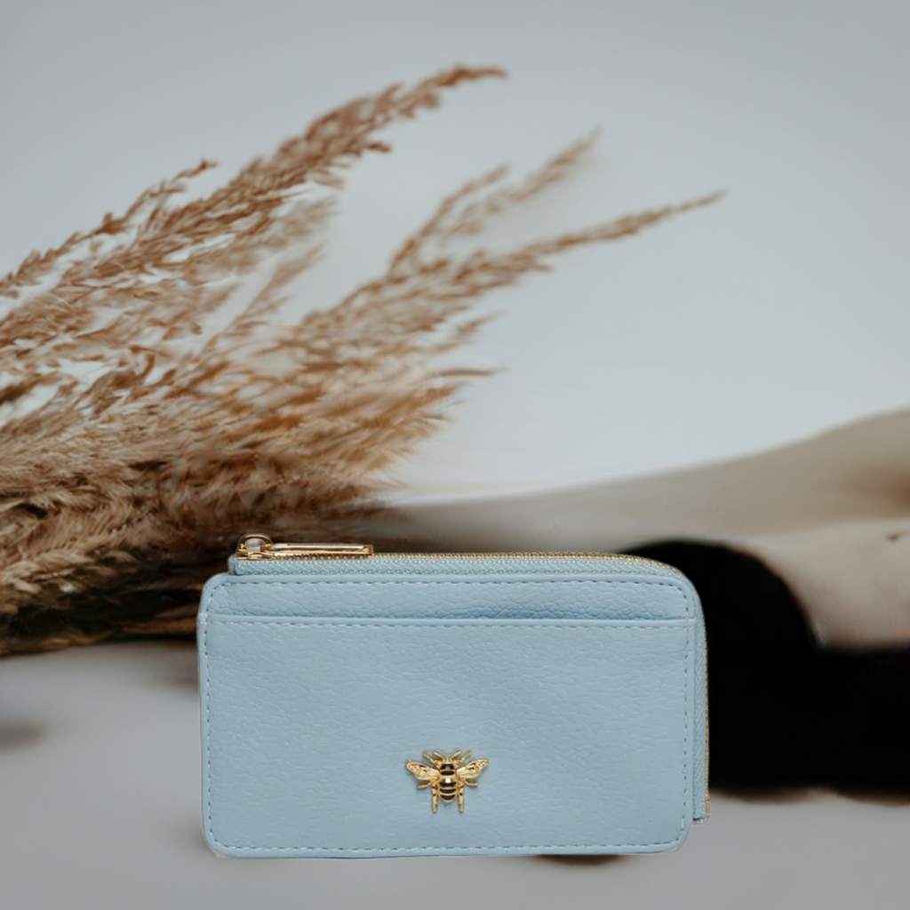 Alice Wheeler Bath Coin Purse - Pastel Blue by Alice Wheeler London