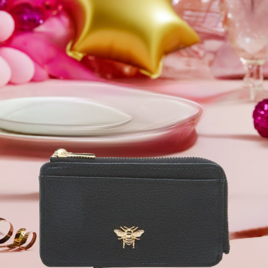 Alice Wheeler Bath Coin Purse - Black by Alice Wheeler London