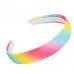 Rainbow Bright rainbow glitter effect headband by Clarissas Boutique London
