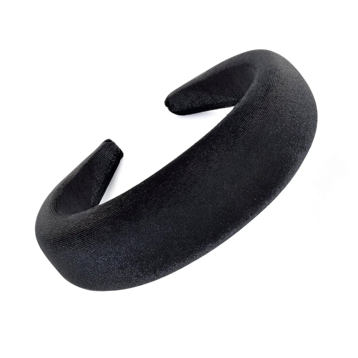 Thick Velvet Effect Headband Vintage Inspired Alice Padded Hair Band More Colours Available by Clarissas Boutique London