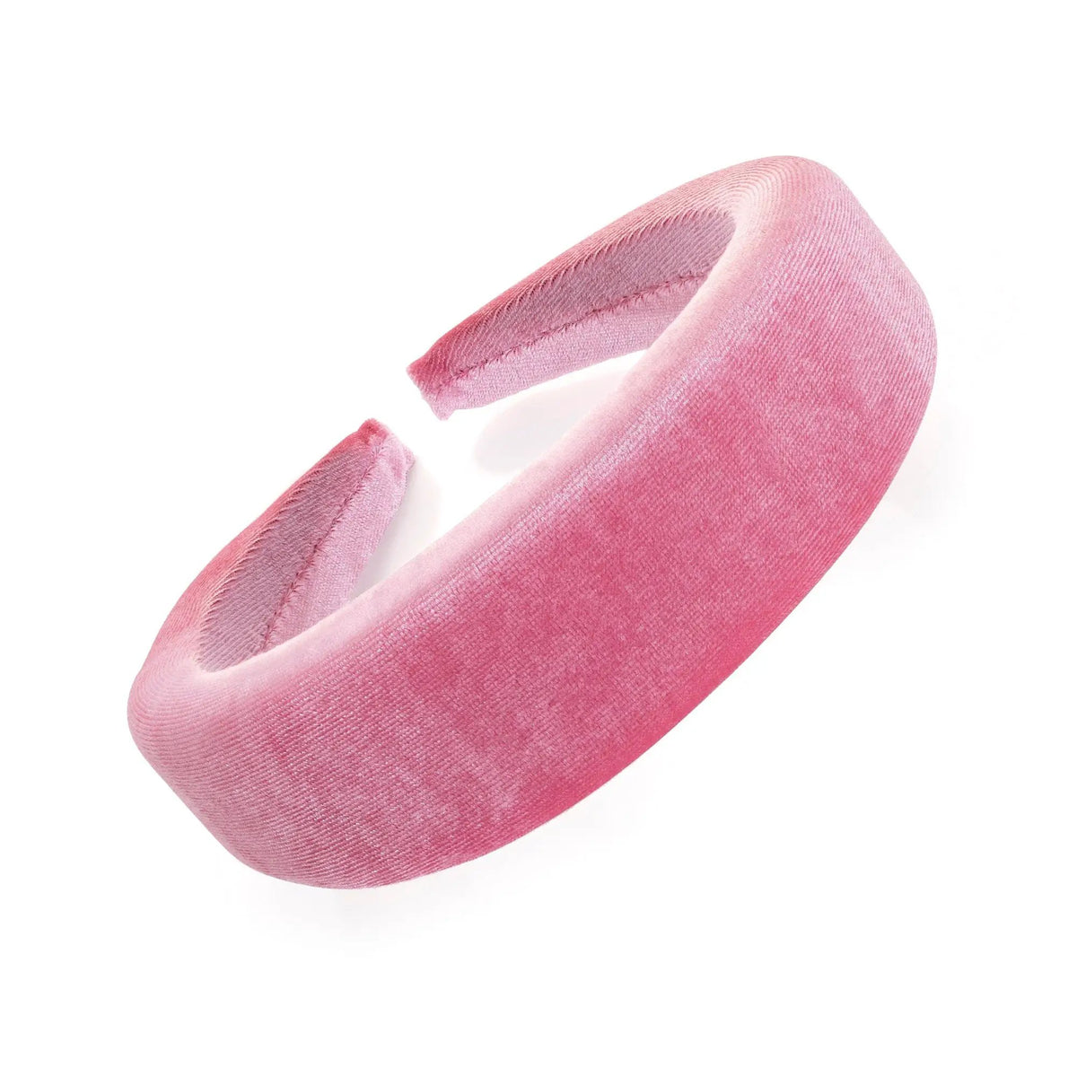 Thick Velvet Effect Headband Vintage Inspired Alice Padded Hair Band More Colours Available by Clarissas Boutique London