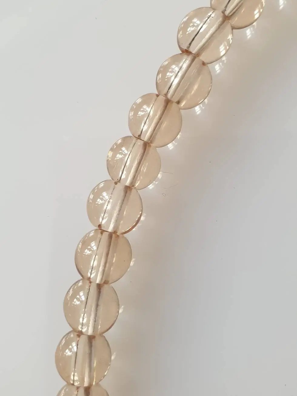 Chunky multi colour glass beaded statement necklace. by Clarissas Boutique London