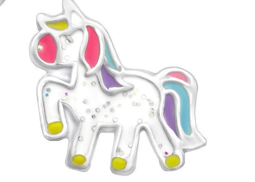 Sterling Silver Unicorn Earrings, Studs Earrings, Birthday Gift, Girl Earrings, Children's Jewelry, Children Earring,Children's Gift by Clarissas Boutique London