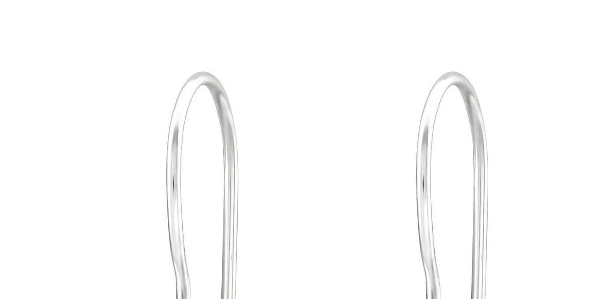 Semi Precious White Opal Round - 925 Sterling Silver For Women's Gift Wedding Braids Maid by Clarissas Boutique London