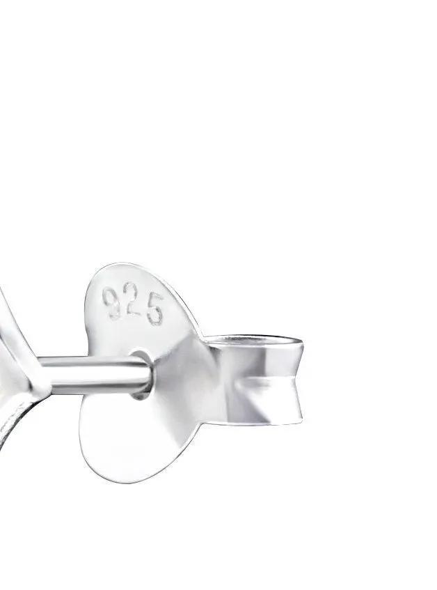 Lips - 925 Sterling Silver Colourful Ear Studs For Women's Best Friends Gift by Clarissas Boutique London