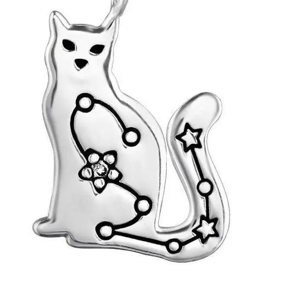 Cat Necklace, Kitty Necklace. Cat Lover Gift, Cat Jewellery, Silver Cat Necklace, Sterling Silver Cat Necklace, Cat Lady Gift by Clarissas Boutique London