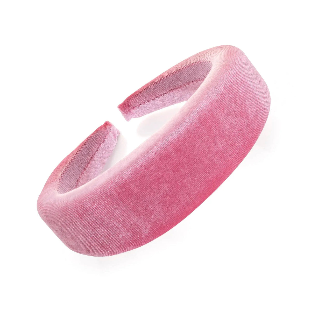 Thick Velvet Effect Headband Vintage Inspired Alice Padded Hair Band More Colours Available by Clarissas Boutique London