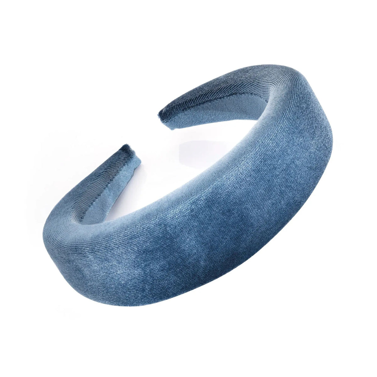 Thick Velvet Effect Headband Vintage Inspired Alice Padded Hair Band More Colours Available by Clarissas Boutique London