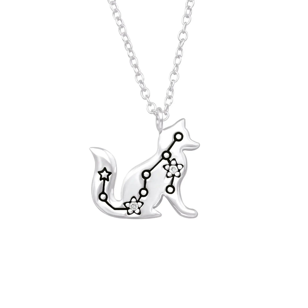 Cat Necklace, Kitty Necklace. Cat Lover Gift, Cat Jewellery, Silver Cat Necklace, Sterling Silver Cat Necklace, Cat Lady Gift by Clarissas Boutique London