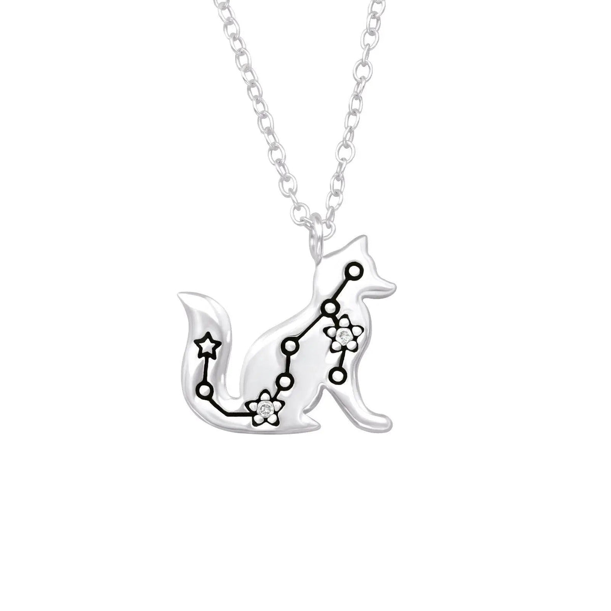 Cat Necklace, Kitty Necklace. Cat Lover Gift, Cat Jewellery, Silver Cat Necklace, Sterling Silver Cat Necklace, Cat Lady Gift by Clarissas Boutique London