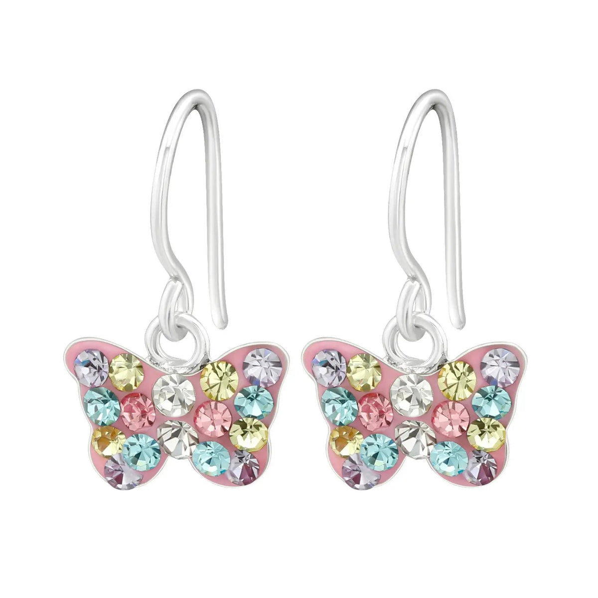 Butterfly Sterling Silver Drop Earring Best Gift Anniversary Gift Women's Gifts Best Friend Gift by Clarissas Boutique London