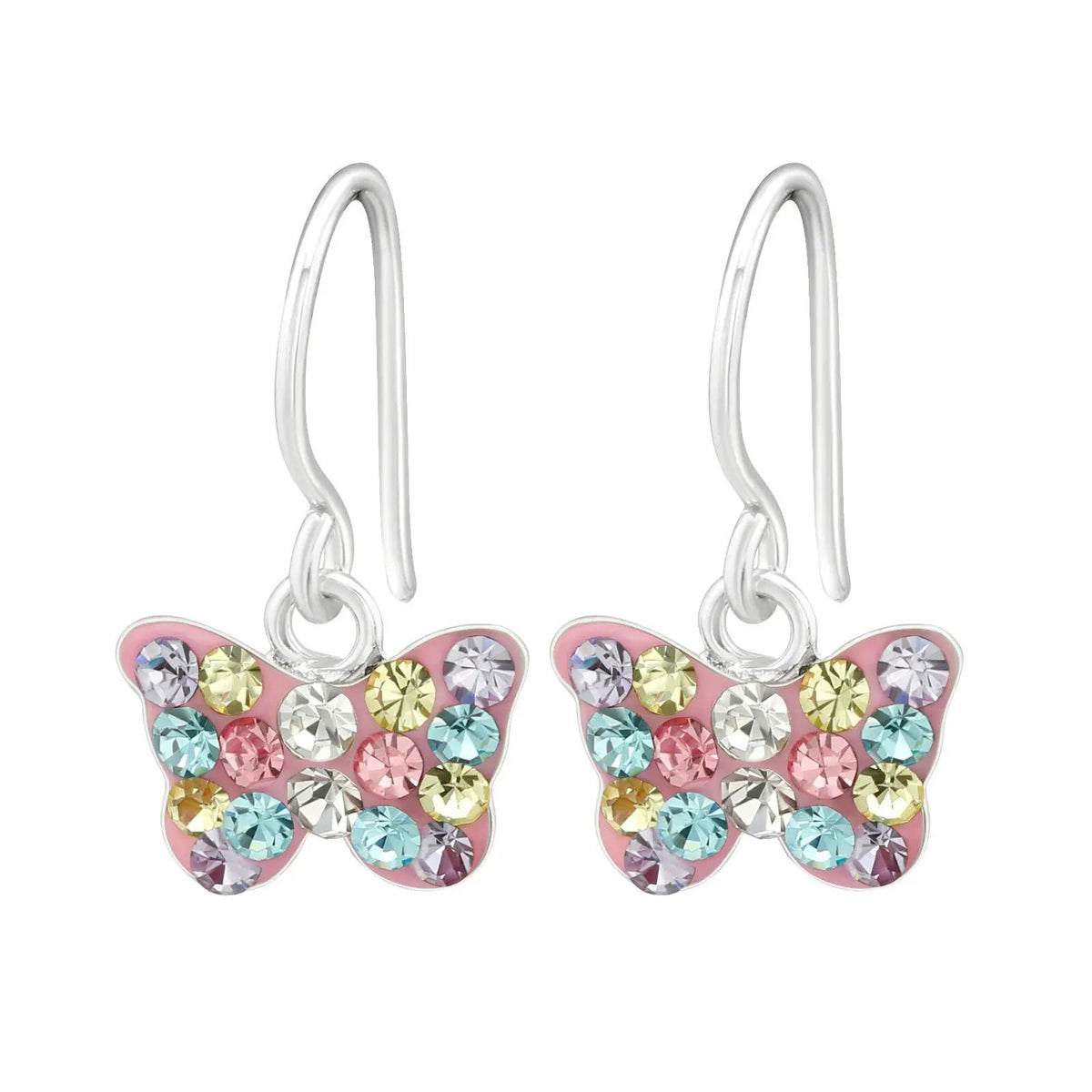 Butterfly Sterling Silver Drop Earring Best Gift Anniversary Gift Women's Gifts Best Friend Gift by Clarissas Boutique London