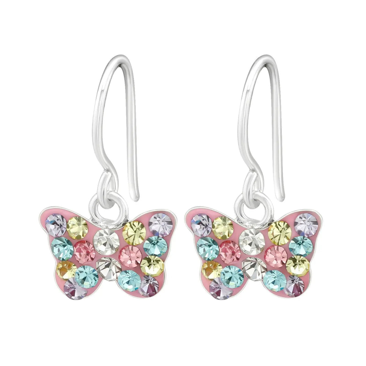 Butterfly Sterling Silver Drop Earring Best Gift Anniversary Gift Women's Gifts Best Friend Gift by Clarissas Boutique London