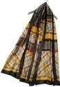 Plaid & Polka Dot Print Silk Scarf With Belt Detail For Women's Best Friend Gift by productions and print