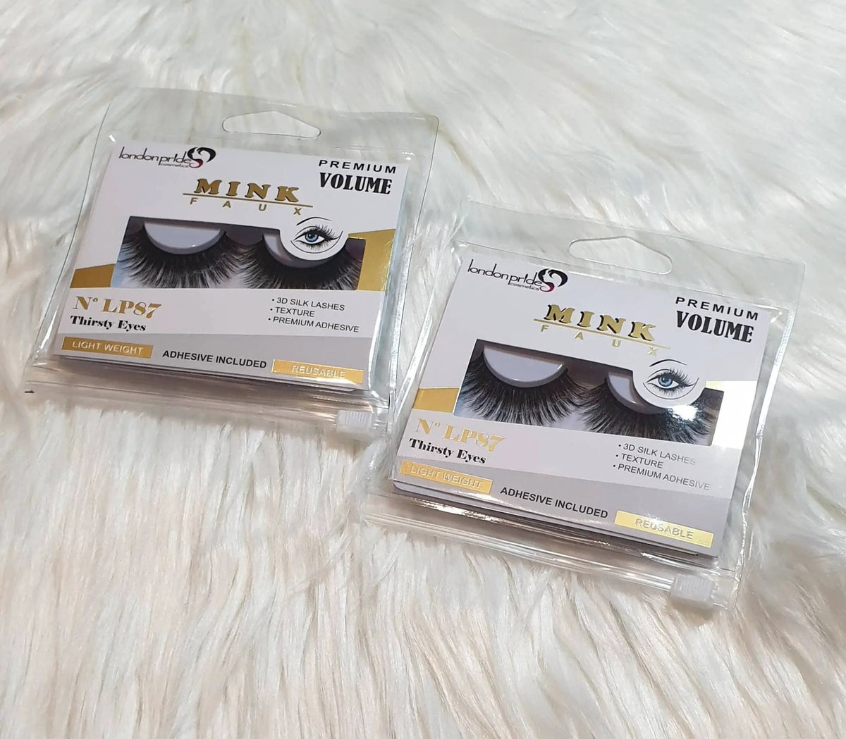 Thirsty Eyes 3D Mink Lashes, Reuable Eye Lashes by Clarissas Boutique London