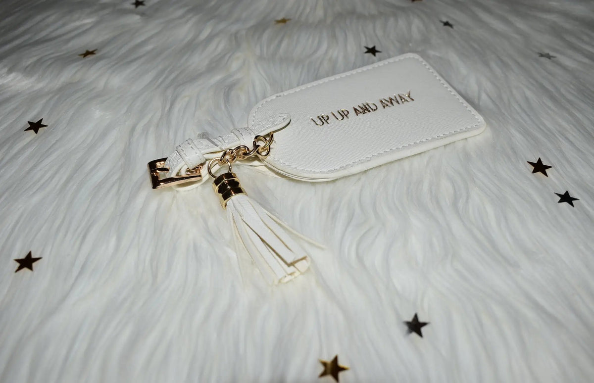 Up Up & Away Luggage Tag, White 13 CM by productions